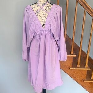 SHEIN Lavender Mini Dress